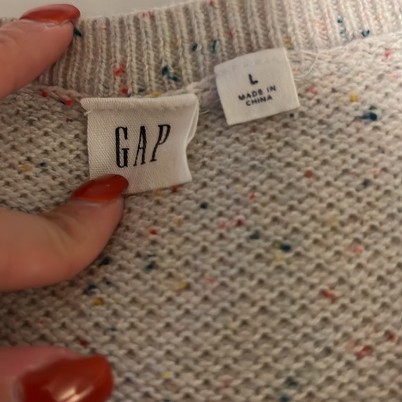 Gap off white sweater size large - Picture 3 of 6